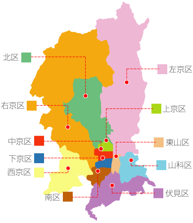 京都市行政区